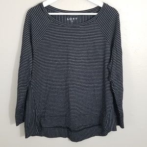 Loft Pinstripe Long-sleeved Shirt